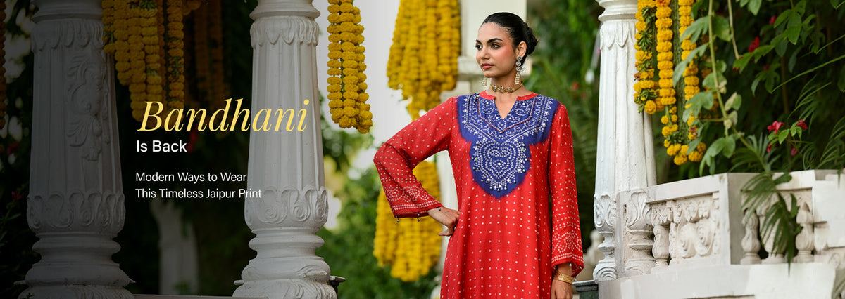 Bandhani Is Back – Modern Ways to Wear This Timeless Jaipur Print